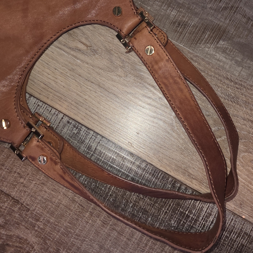 Tory Burch Brown Leather Tote Bag - Picture 11 of 11